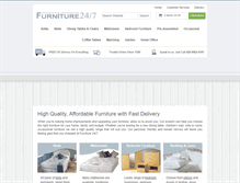 Tablet Screenshot of furniture247.co.uk